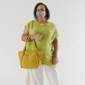 Baggu mini cloud bag in lentil